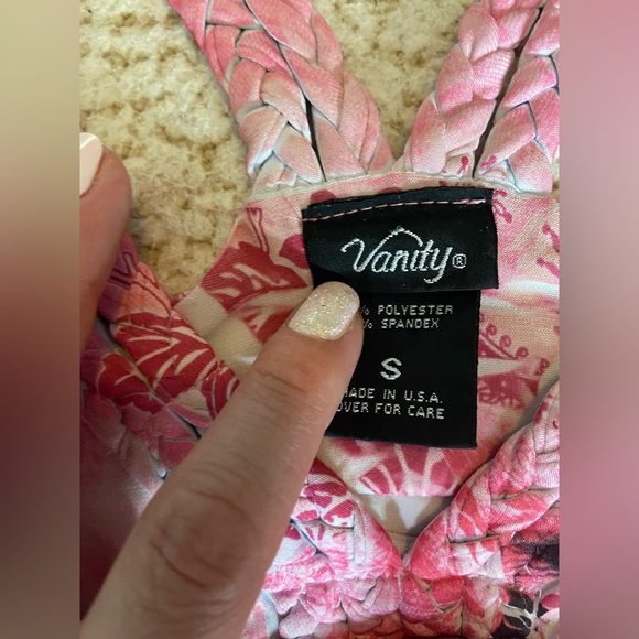 Beautiful Vanity floral Dress Size Sm - Picture 3 of 7